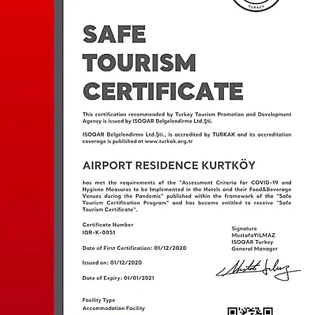 Lejlighedshotel Airport Istanbul
